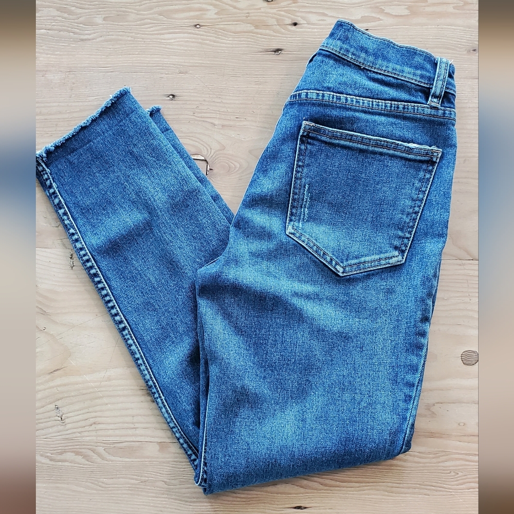 PACSUN Vintage Icon mid-rise slim jean, size 25